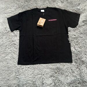 Black and Pink Logo T-Shirt